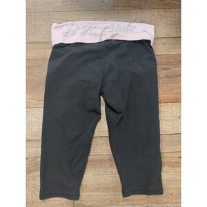 Y2K Victoria's Secret Pink Fold Over Crop Yoga Pants Lowrise Womens  Medium